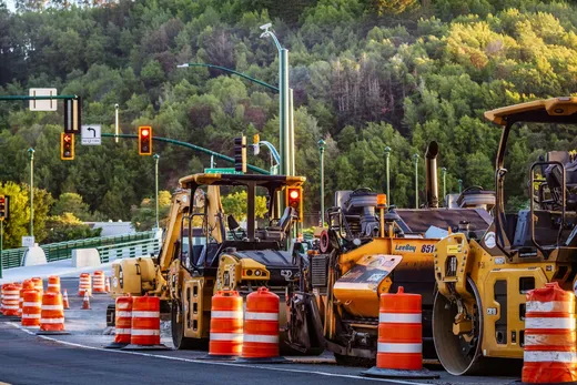 Residential road paving